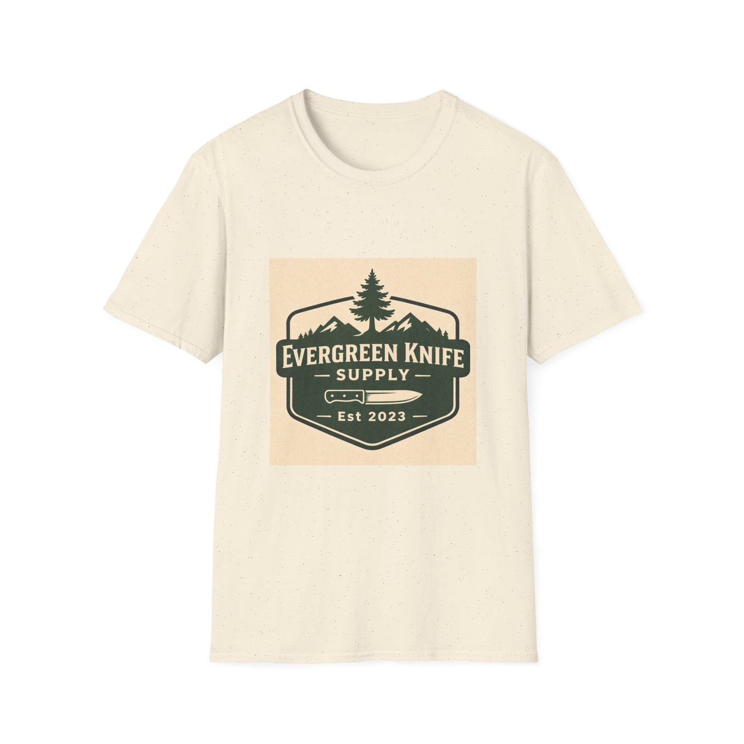 Evergreen Knife Supply Logo T-Shirt — Outdoor Camping Gear Tee