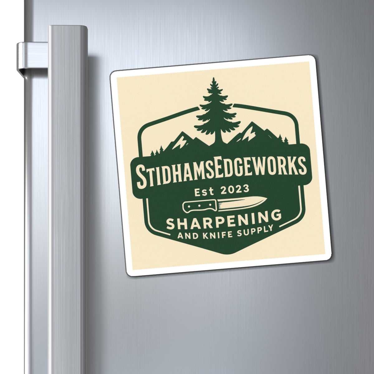 Custom Knife Supply Magnets, Outdoor Decor, Kitchen Accessory, Gift for Chefs, Nature Lover's Gift, Travel Souvenir