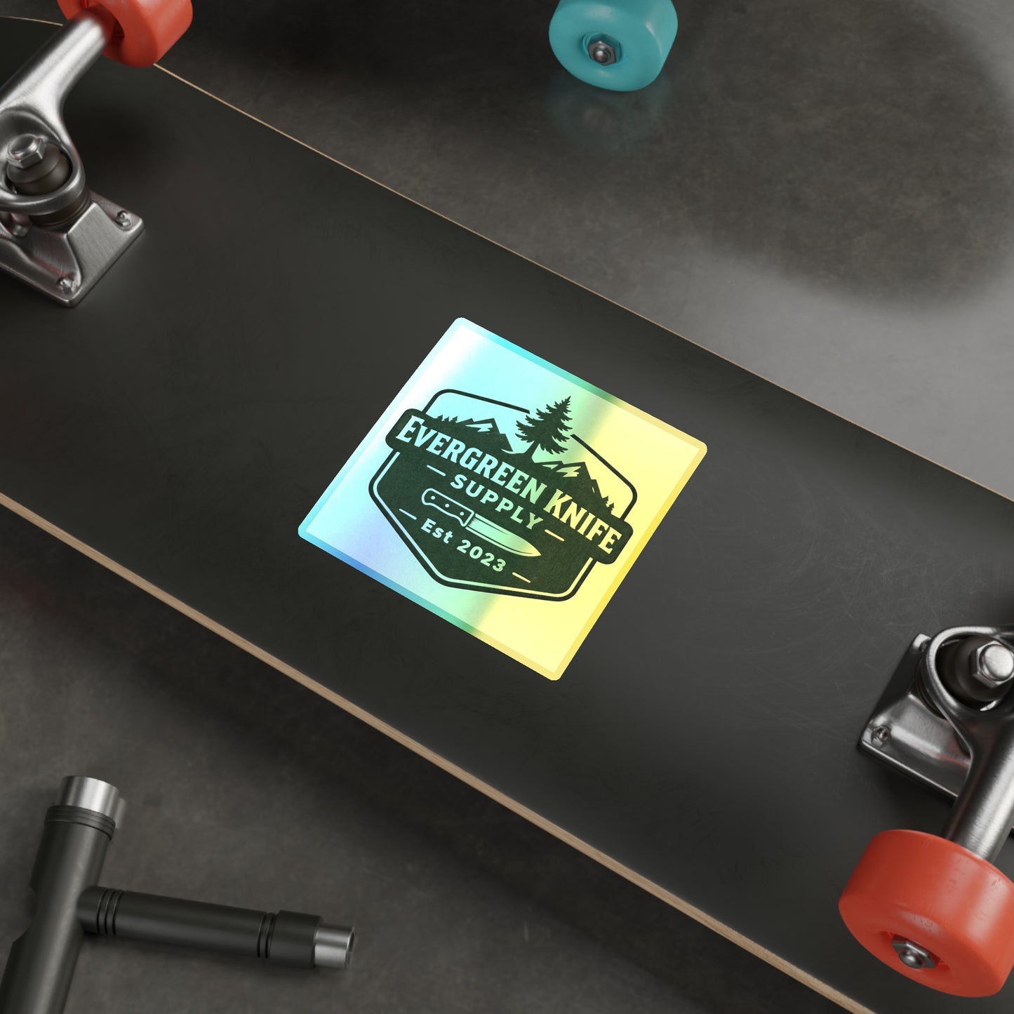 Holographic Die-cut Stickers