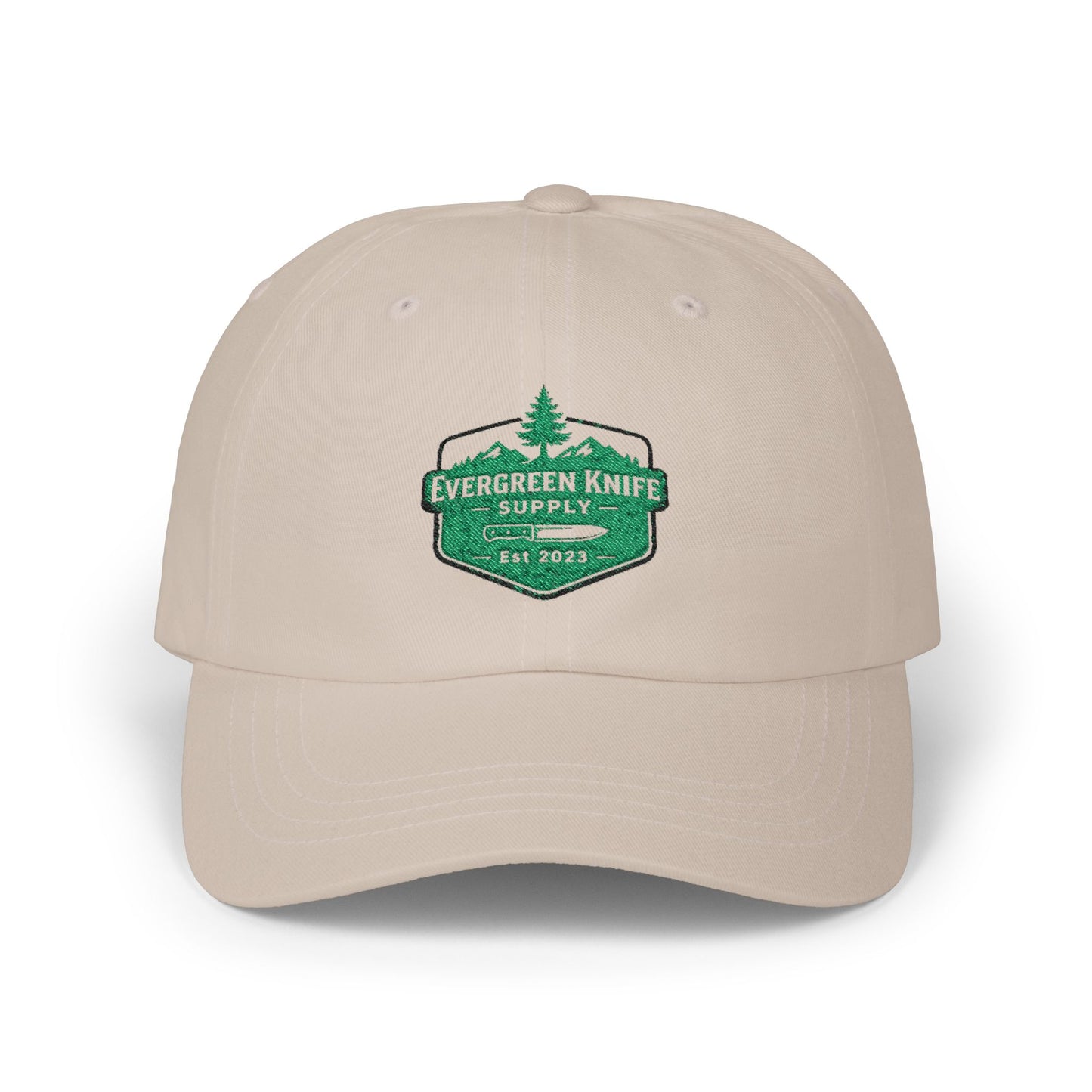 Dad Cap — Evergreen Knife Supply Embroidered Logo Hat