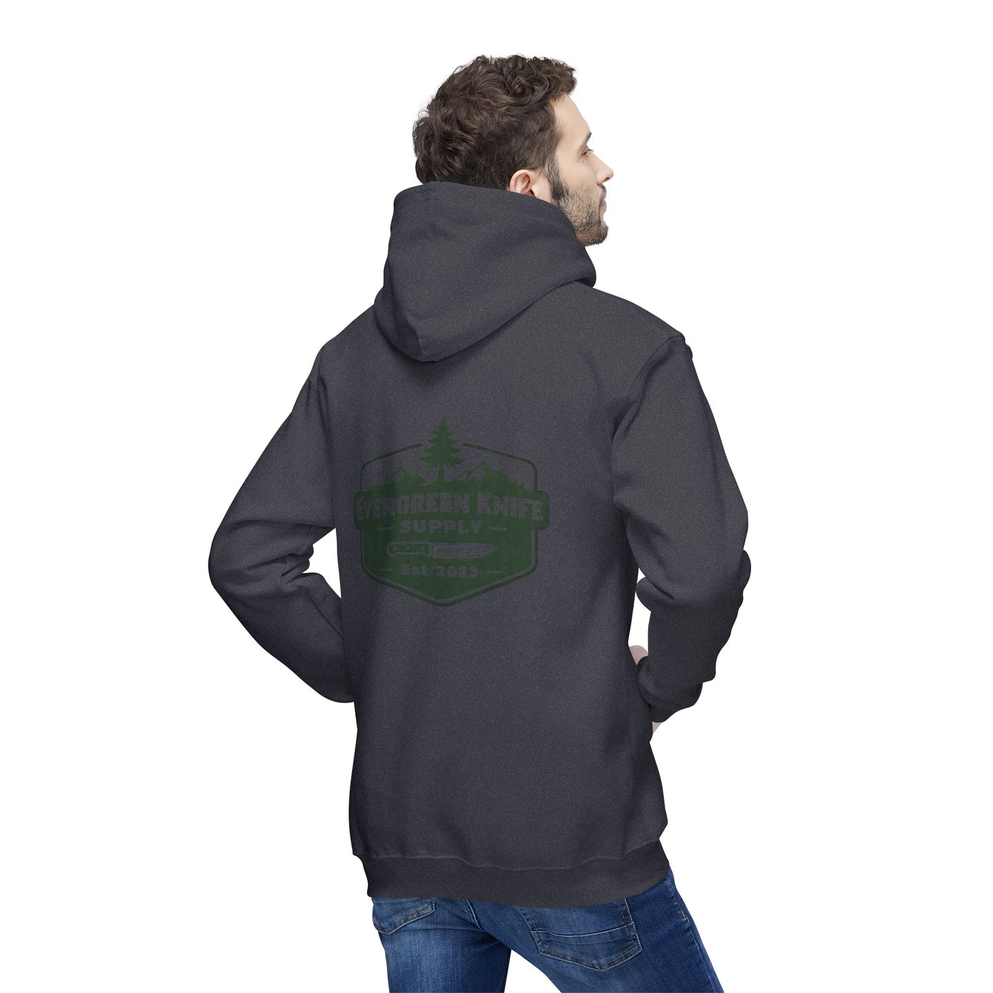 Lumberjack Themed Unisex Hooded Sweatshirt, Cozy Gift for Outdoor Enthusiasts, Tree Lover's Apparel, Perfect for Fall Camping