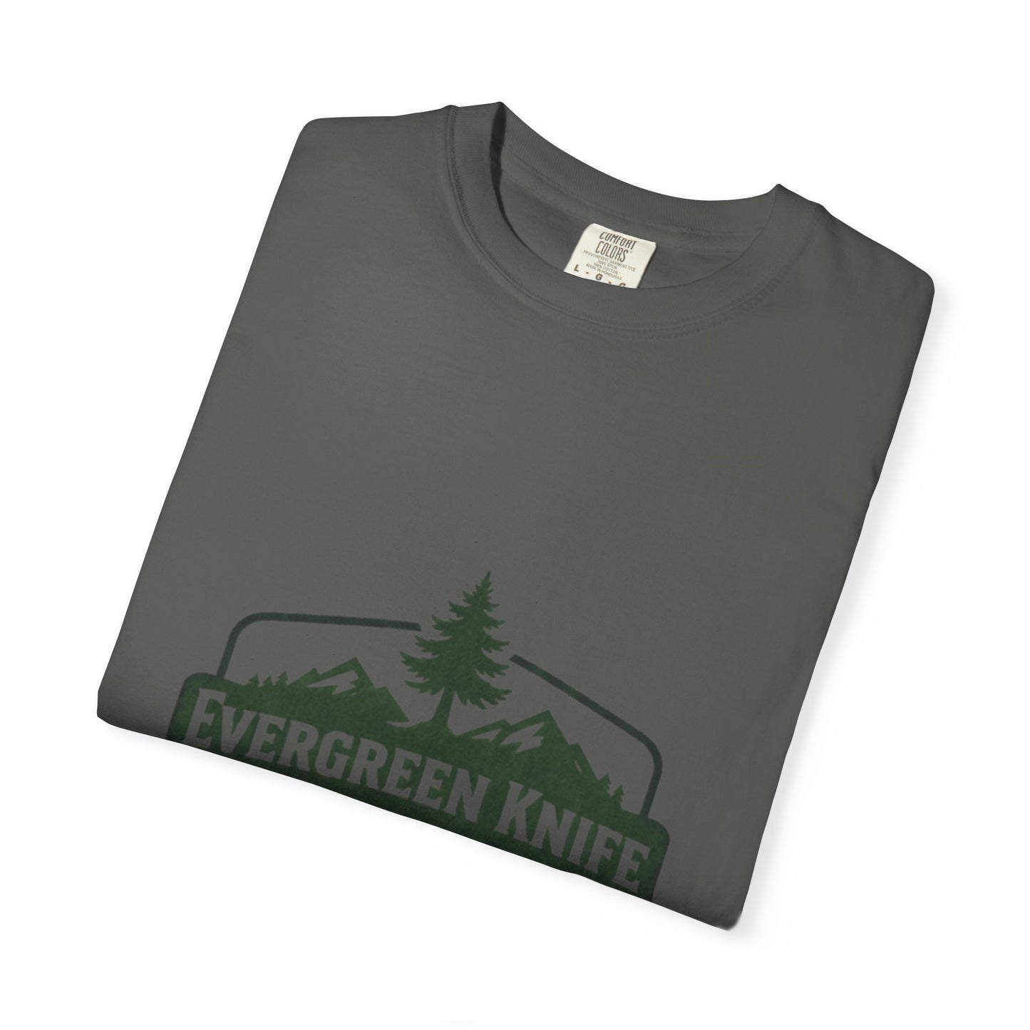 Evergreen Knife Supply T-Shirt — Outdoor Camping Logo Tee