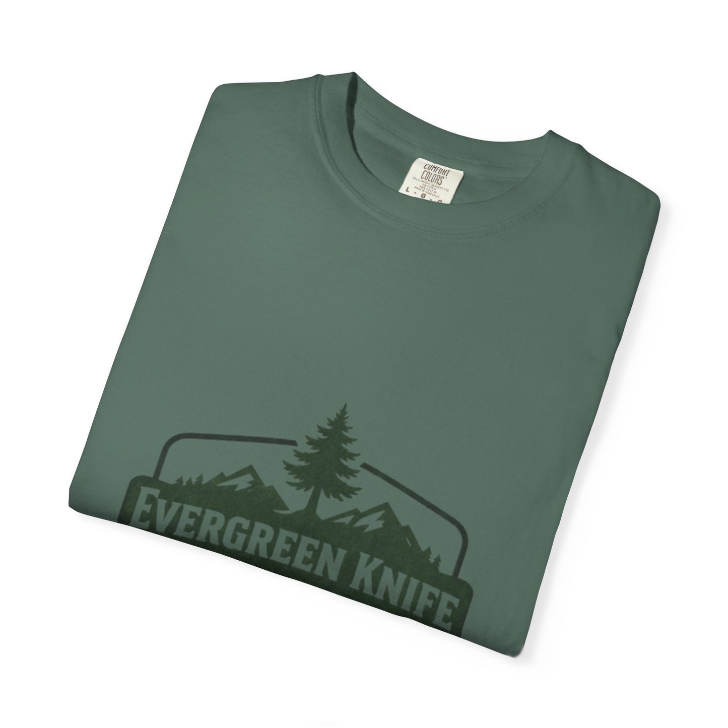 Evergreen Knife Supply T-Shirt — Outdoor Camping Logo Tee
