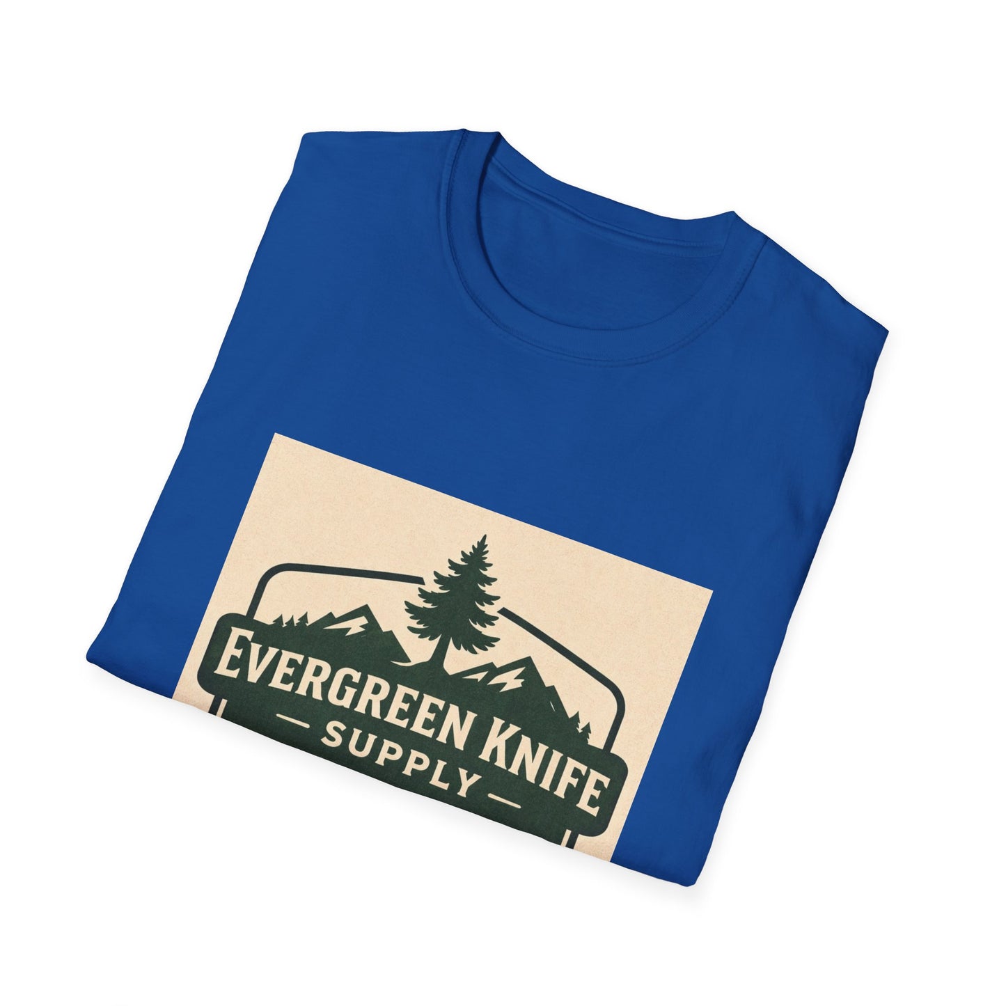 Evergreen Knife Supply Logo T-Shirt — Outdoor Camping Gear Tee