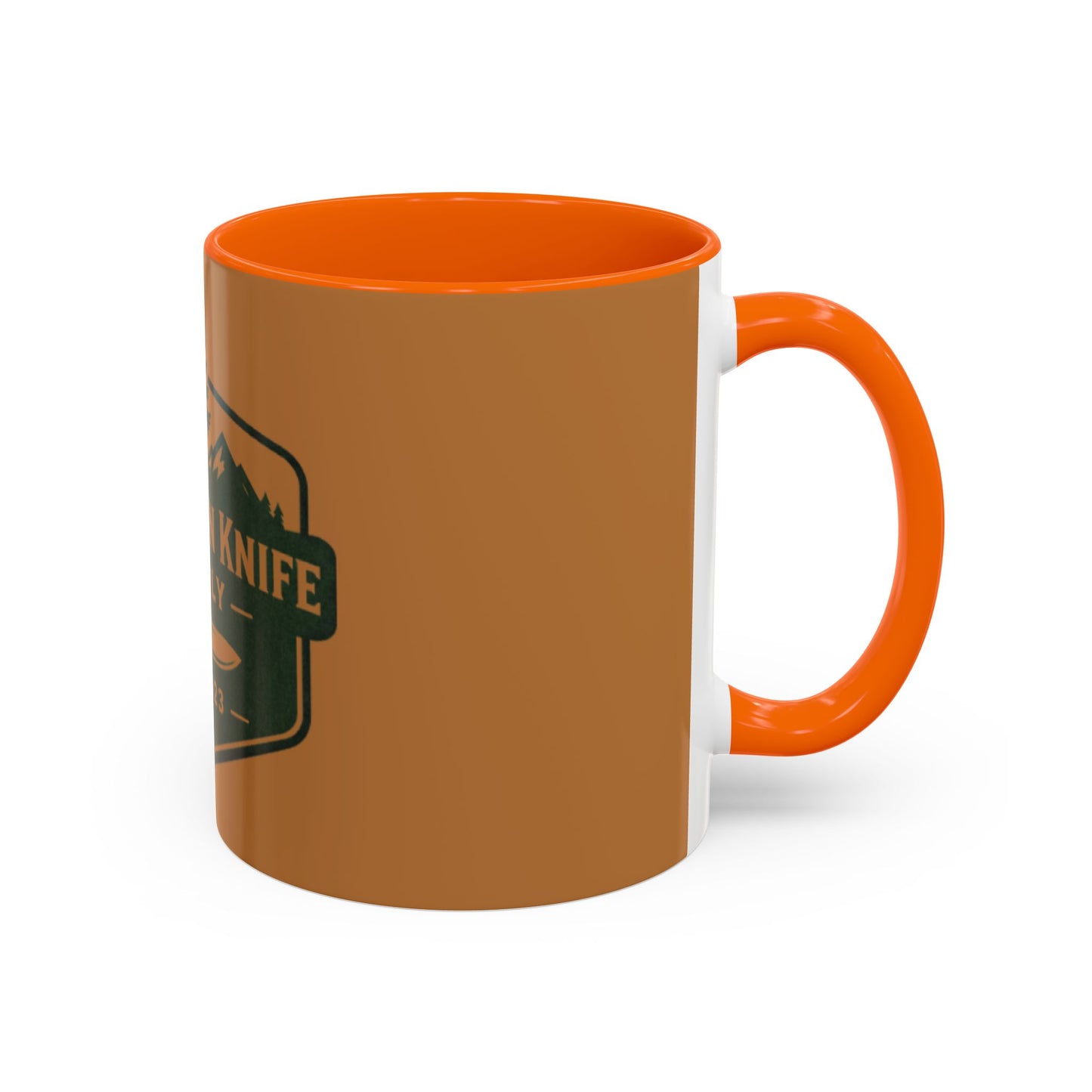 Evergreen Knife Supply Coffee Mug — Rustic Outdoor Camper 11/15oz Accent Mug