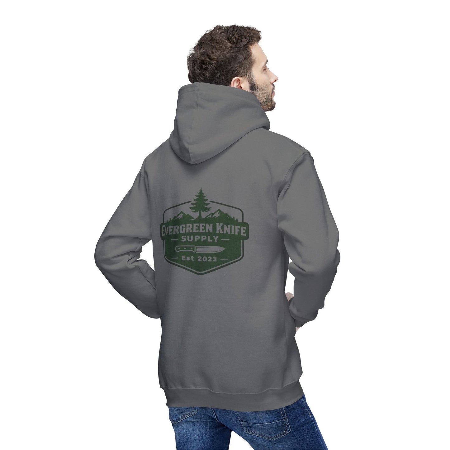 Lumberjack Themed Unisex Hooded Sweatshirt, Cozy Gift for Outdoor Enthusiasts, Tree Lover's Apparel, Perfect for Fall Camping
