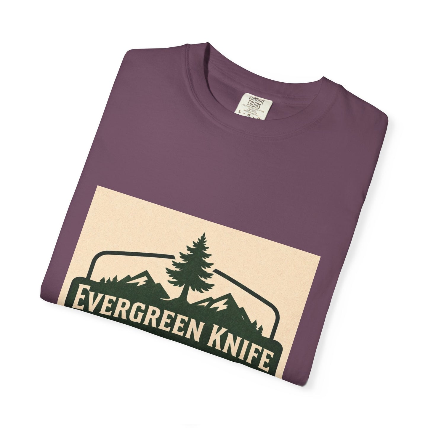 Evergreen Knife Supply T-Shirt — Outdoor Camping Logo Tee