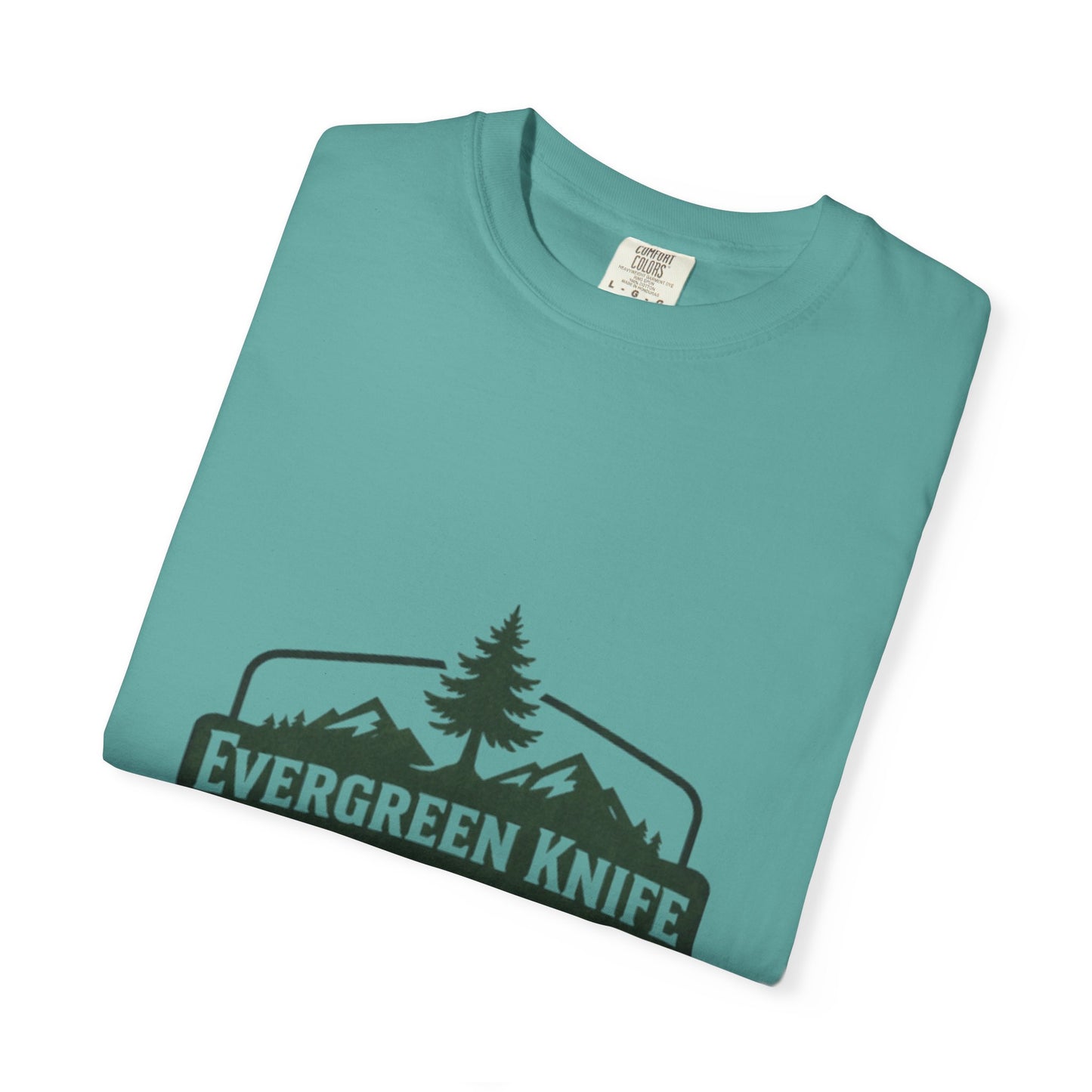 Evergreen Knife Supply T-Shirt — Outdoor Camping Logo Tee