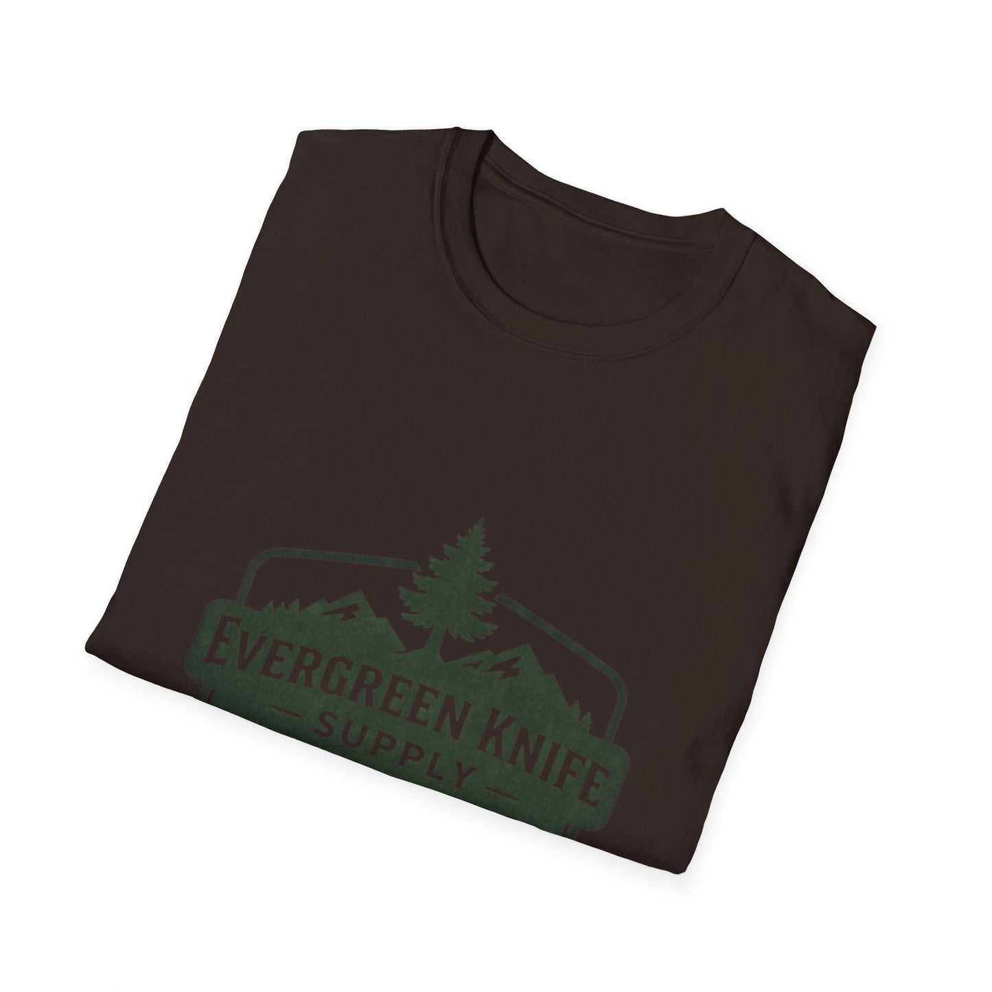 Evergreen Knife Supply Logo T-Shirt — Outdoor Camping Gear Tee