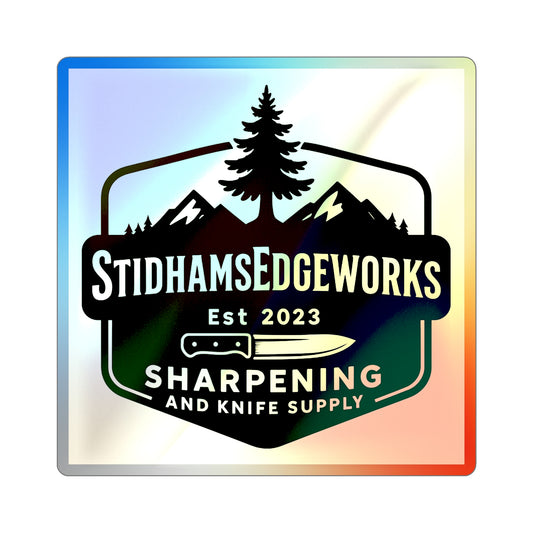 Holographic Outdoor Adventure Stickers | Perfect for Camping, Hiking Gear, Water Bottles, Surfboards, Outdoor Enthusiasts