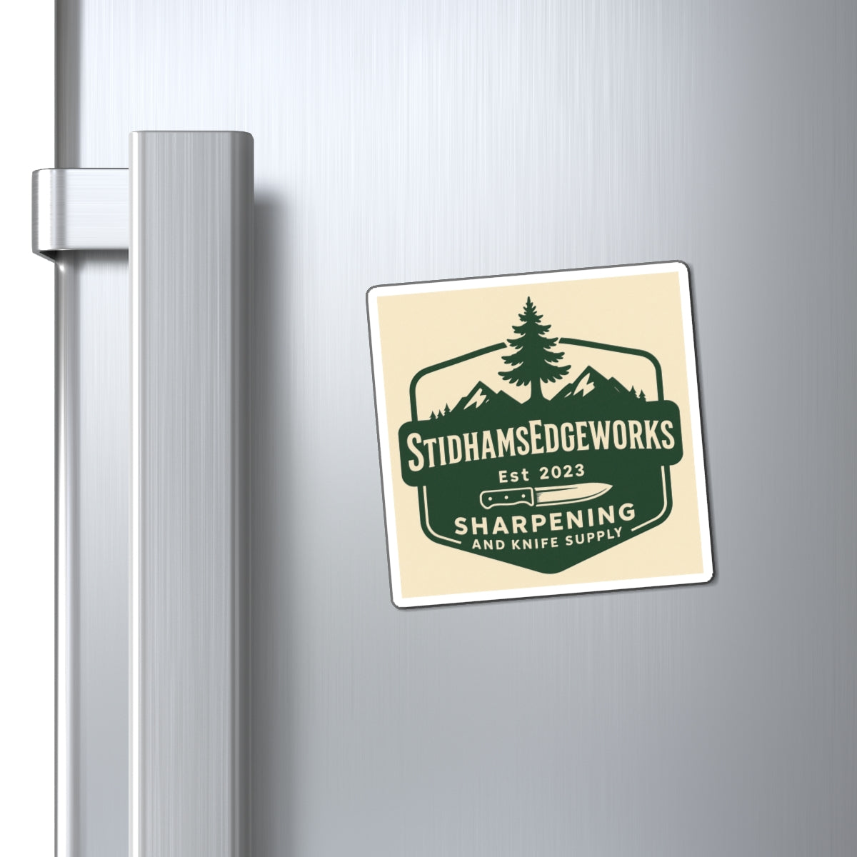 Custom Knife Supply Magnets, Outdoor Decor, Kitchen Accessory, Gift for Chefs, Nature Lover's Gift, Travel Souvenir