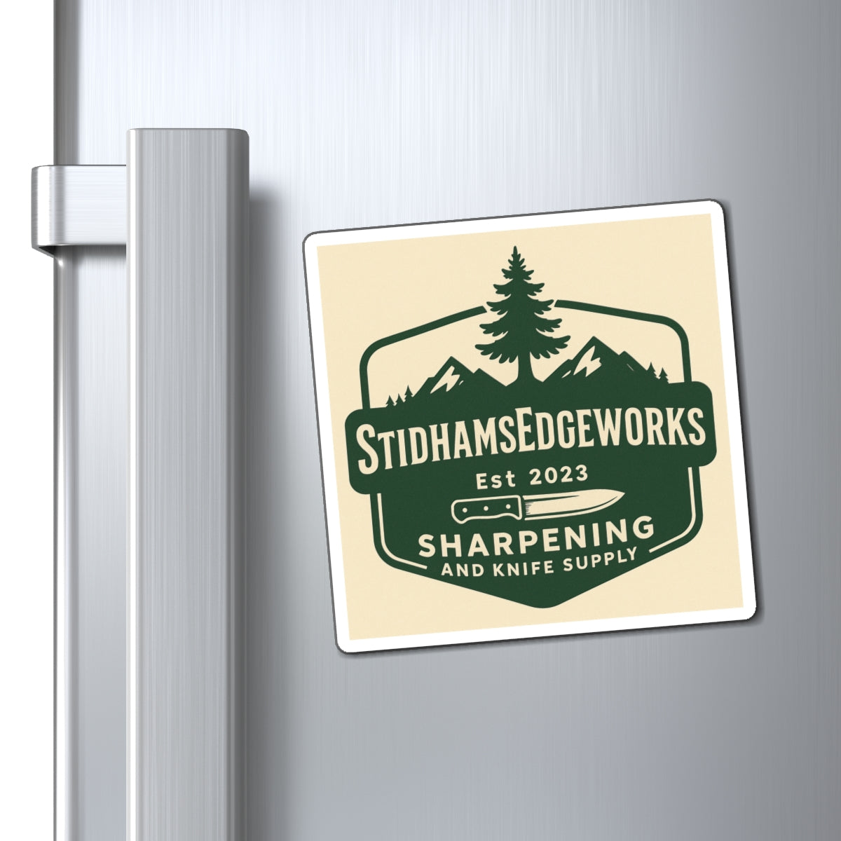 Custom Knife Supply Magnets, Outdoor Decor, Kitchen Accessory, Gift for Chefs, Nature Lover's Gift, Travel Souvenir