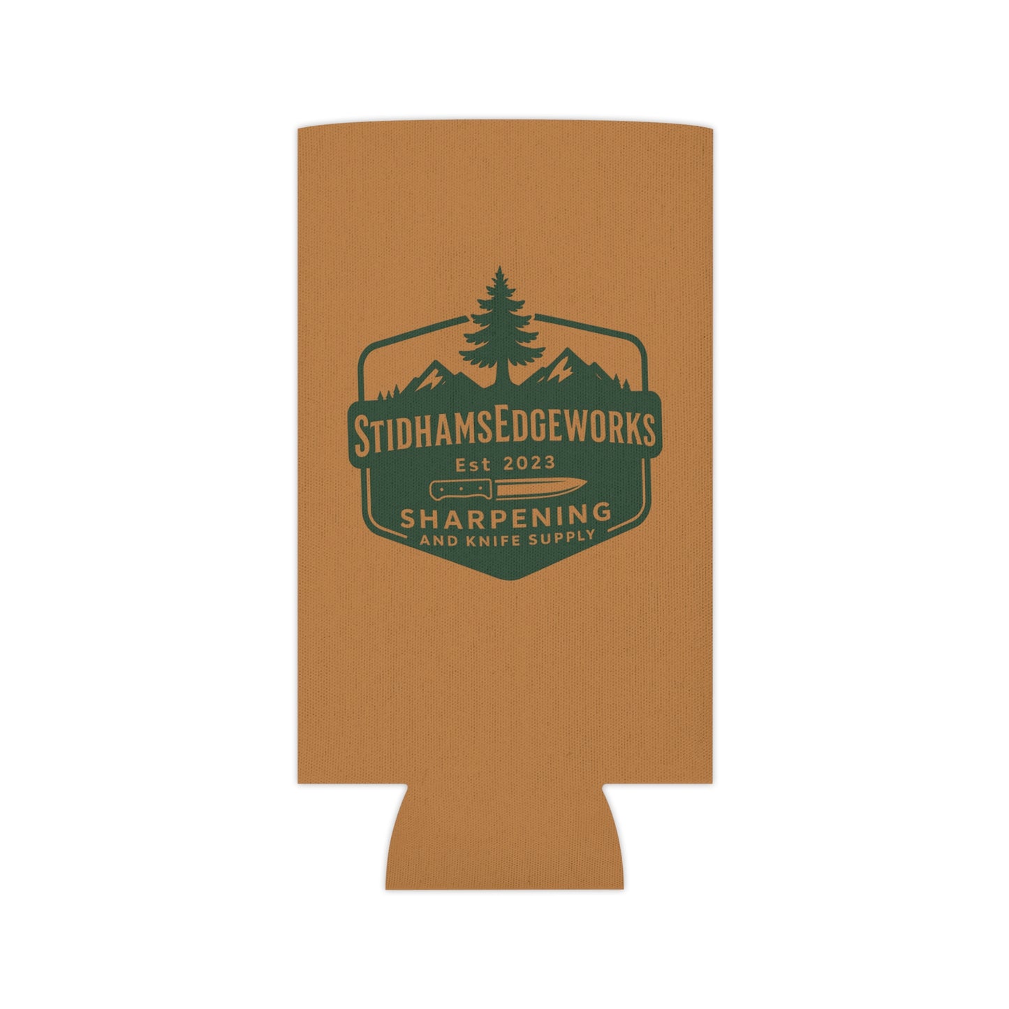 Outdoor Adventure Can Cooler, Personalized Gift for Dad, Camping Accessory, Birthday Present, BBQ Essential, Brewery Keepsake