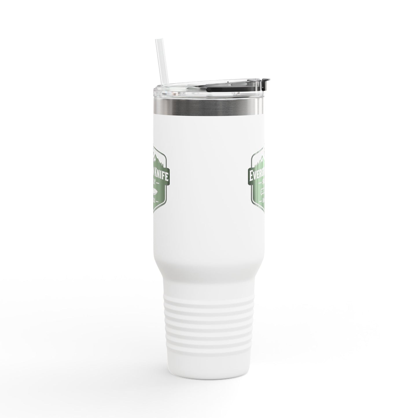 Evergreen Knife Supply 40oz Insulated Travel Mug - Outdoor Camping Tumbler