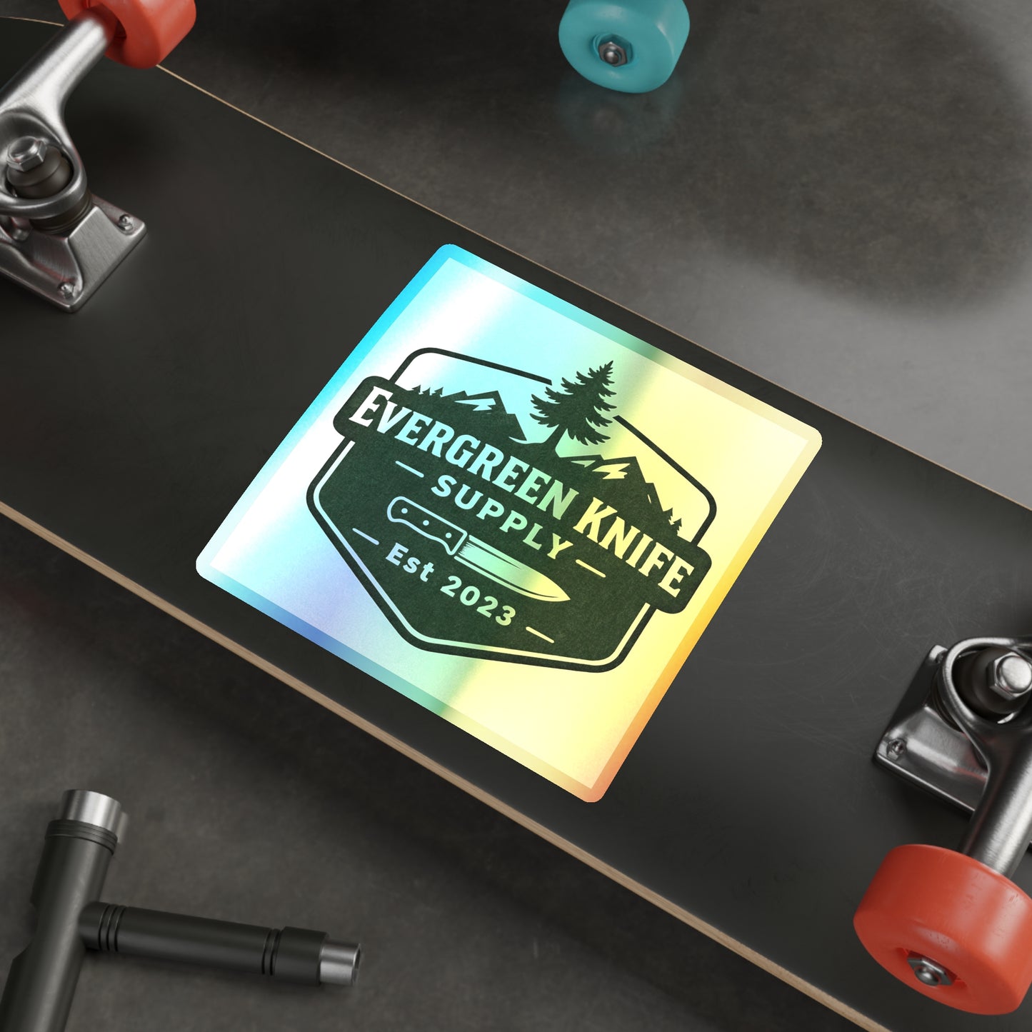 Holographic Die-cut Stickers