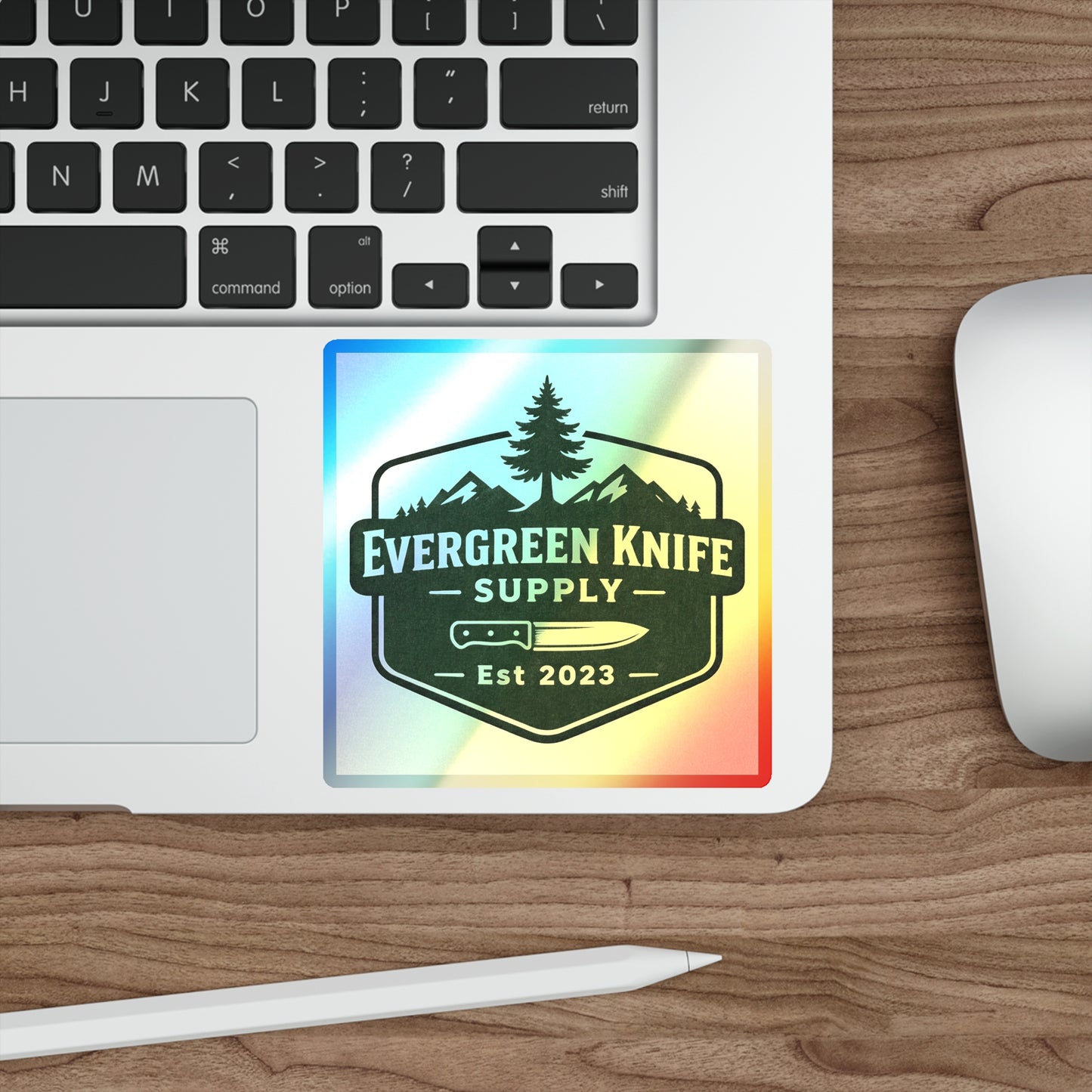 Holographic Die-cut Stickers