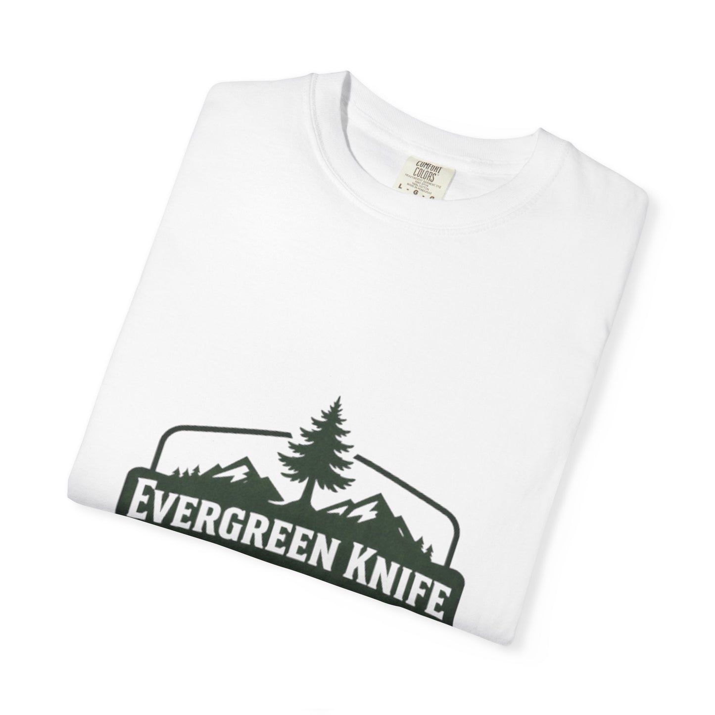 Evergreen Knife Supply T-Shirt — Outdoor Camping Logo Tee