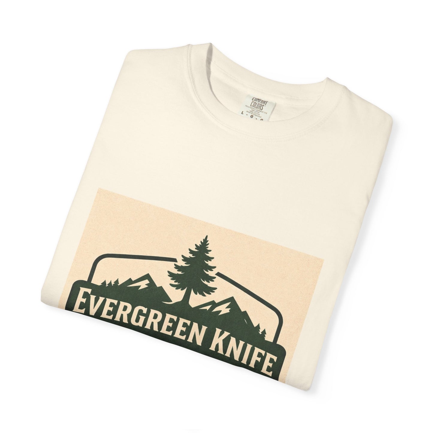 Evergreen Knife Supply T-Shirt — Outdoor Camping Logo Tee