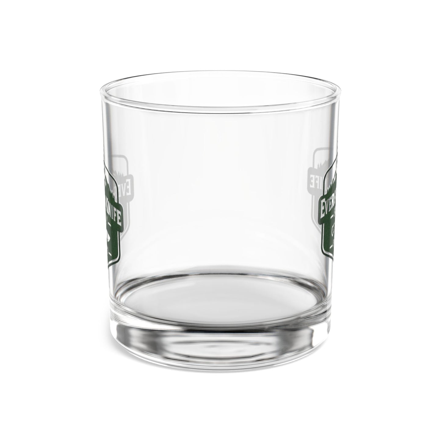 Rocks Glass — Evergreen Knife Supply 10oz Whiskey Glass