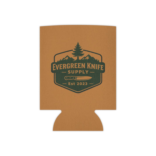 Outdoor Adventure Can Cooler, Personalized Gift for Dad, Camping Accessory, Birthday Present, BBQ Essential, Brewery Keepsake