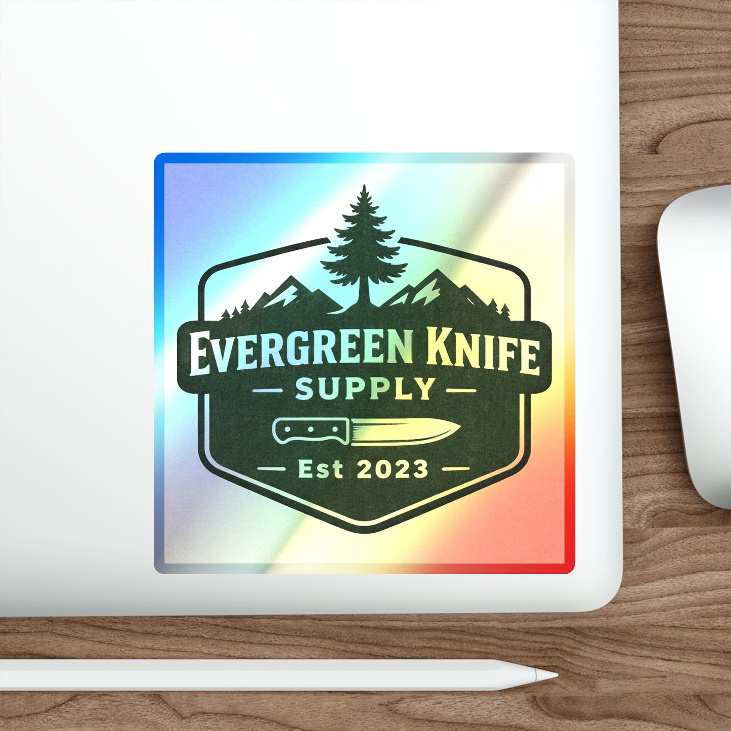 Holographic Die-cut Stickers