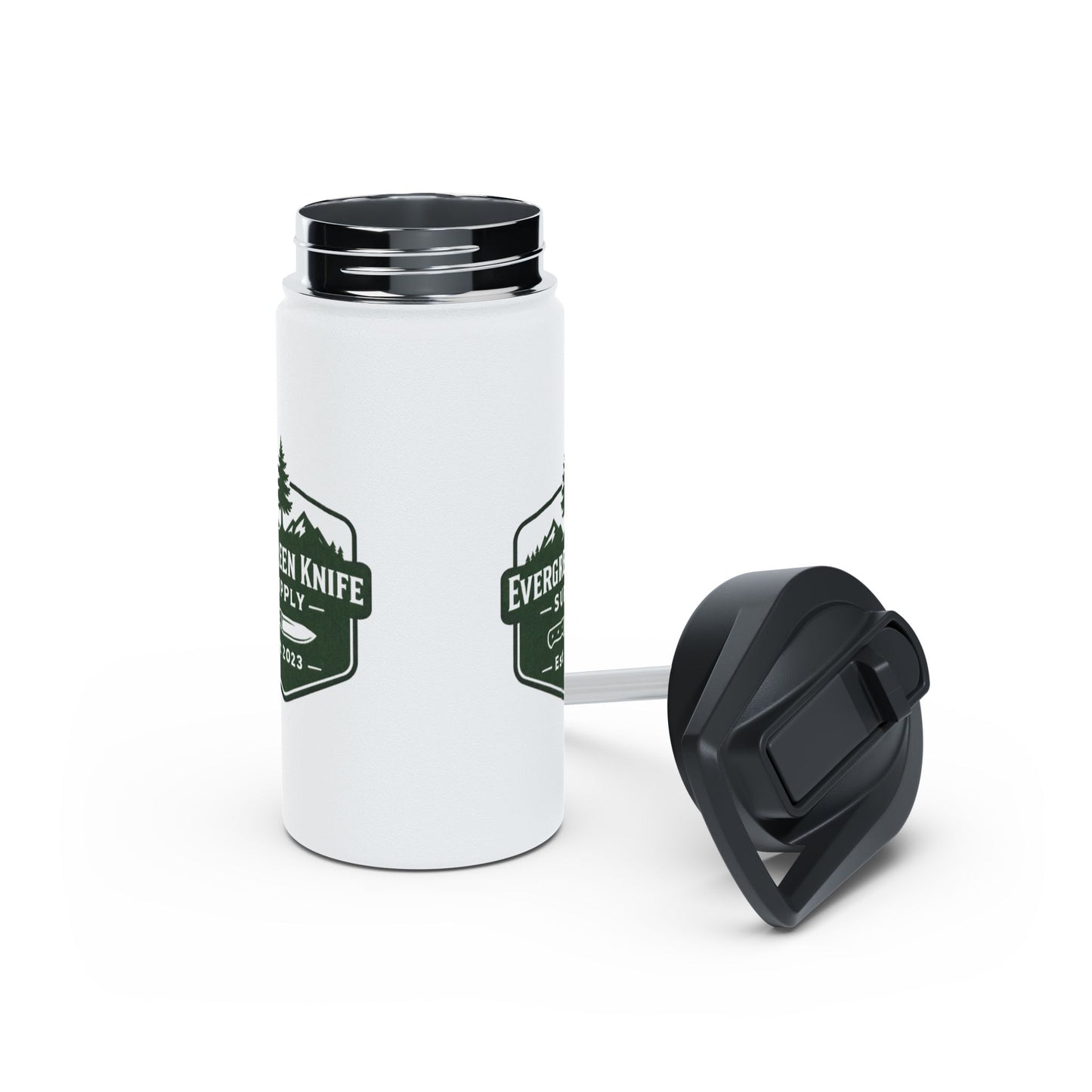 Everglades Park Badge Stainless Steel Water Bottle – Outdoor Adventure Insulated Bottle