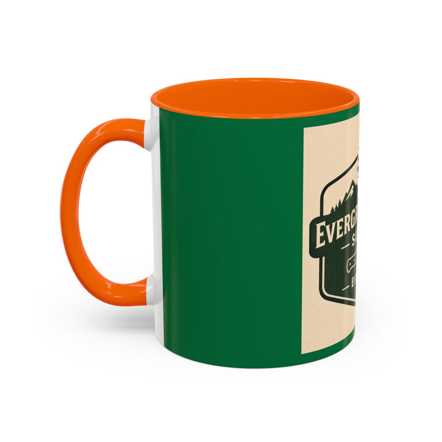 Evergreen Knife Supply Coffee Mug — Rustic Outdoor Camper 11/15oz Accent Mug