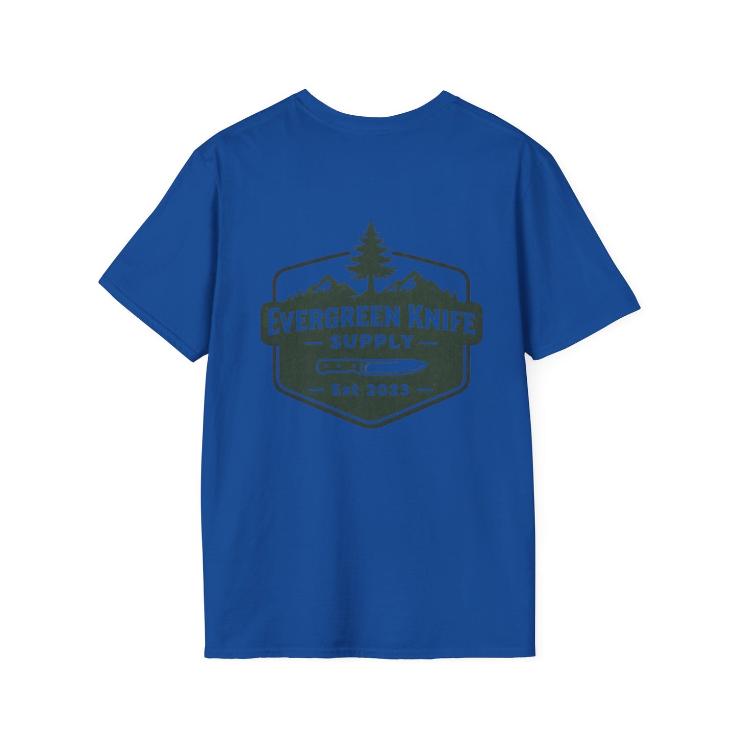 Evergreen Knife Supply Logo T-Shirt — Outdoor Camping Gear Tee