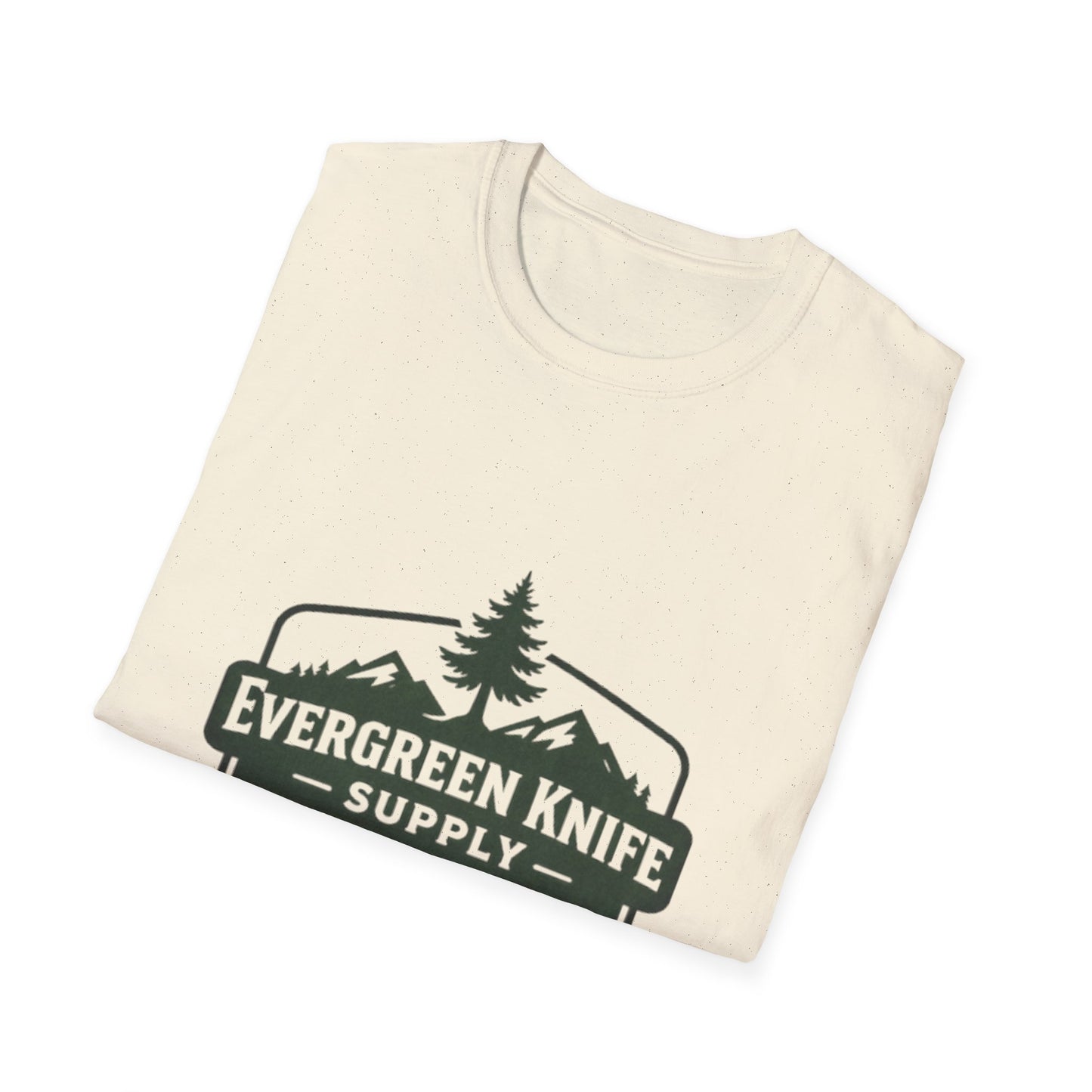 Evergreen Knife Supply Logo T-Shirt — Outdoor Camping Gear Tee
