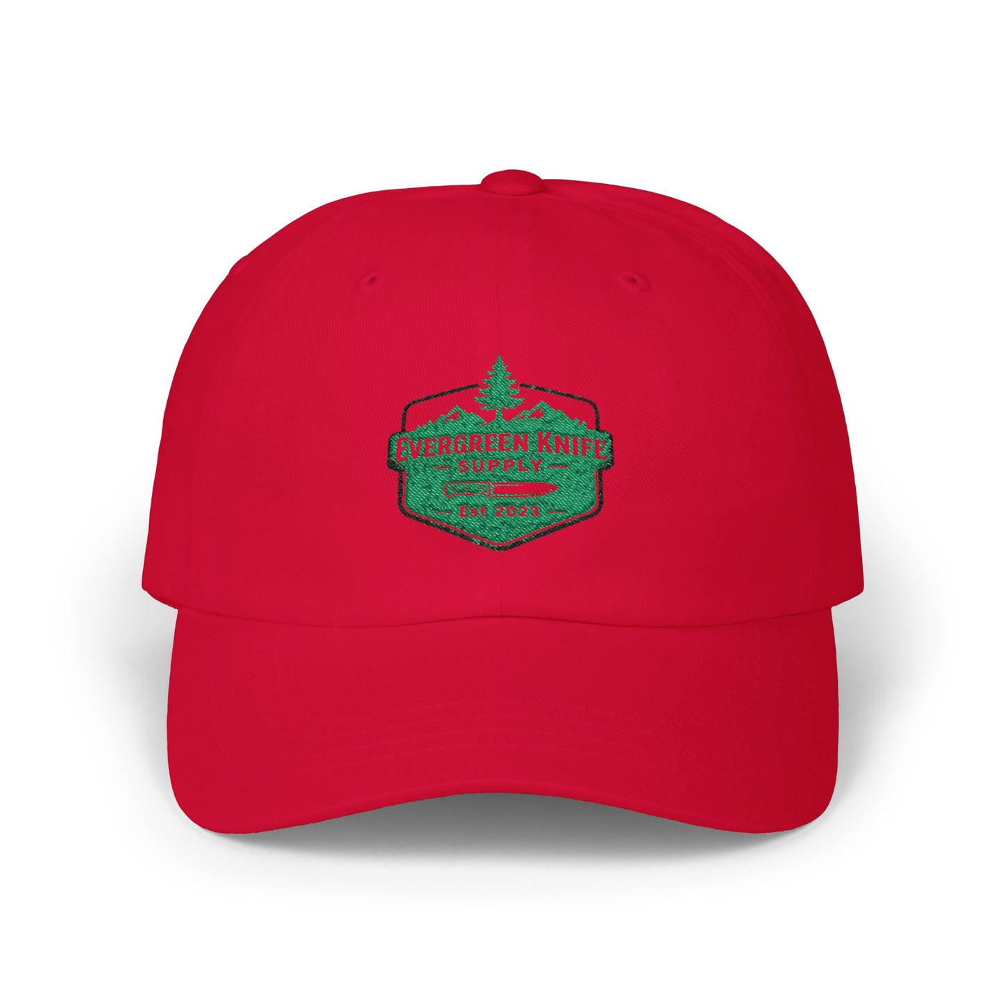 Dad Cap — Evergreen Knife Supply Embroidered Logo Hat