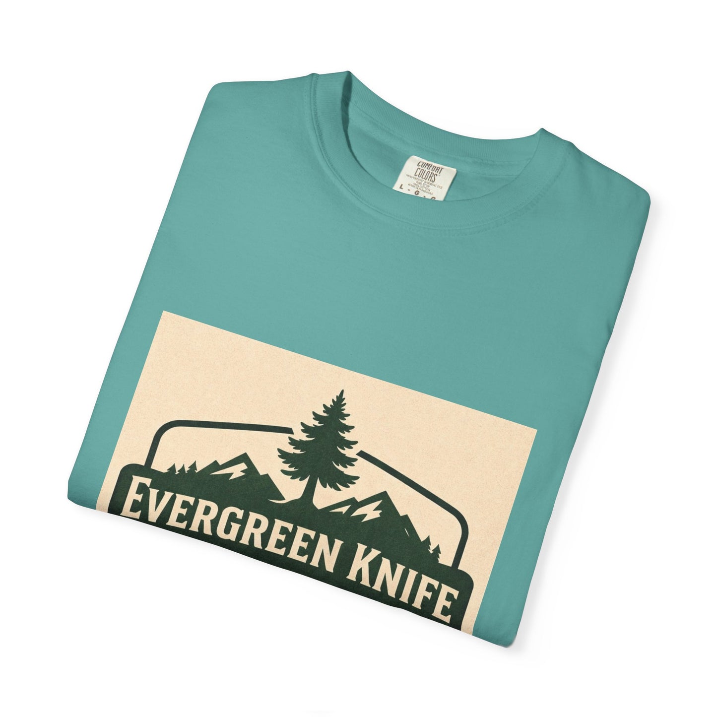 Evergreen Knife Supply T-Shirt — Outdoor Camping Logo Tee