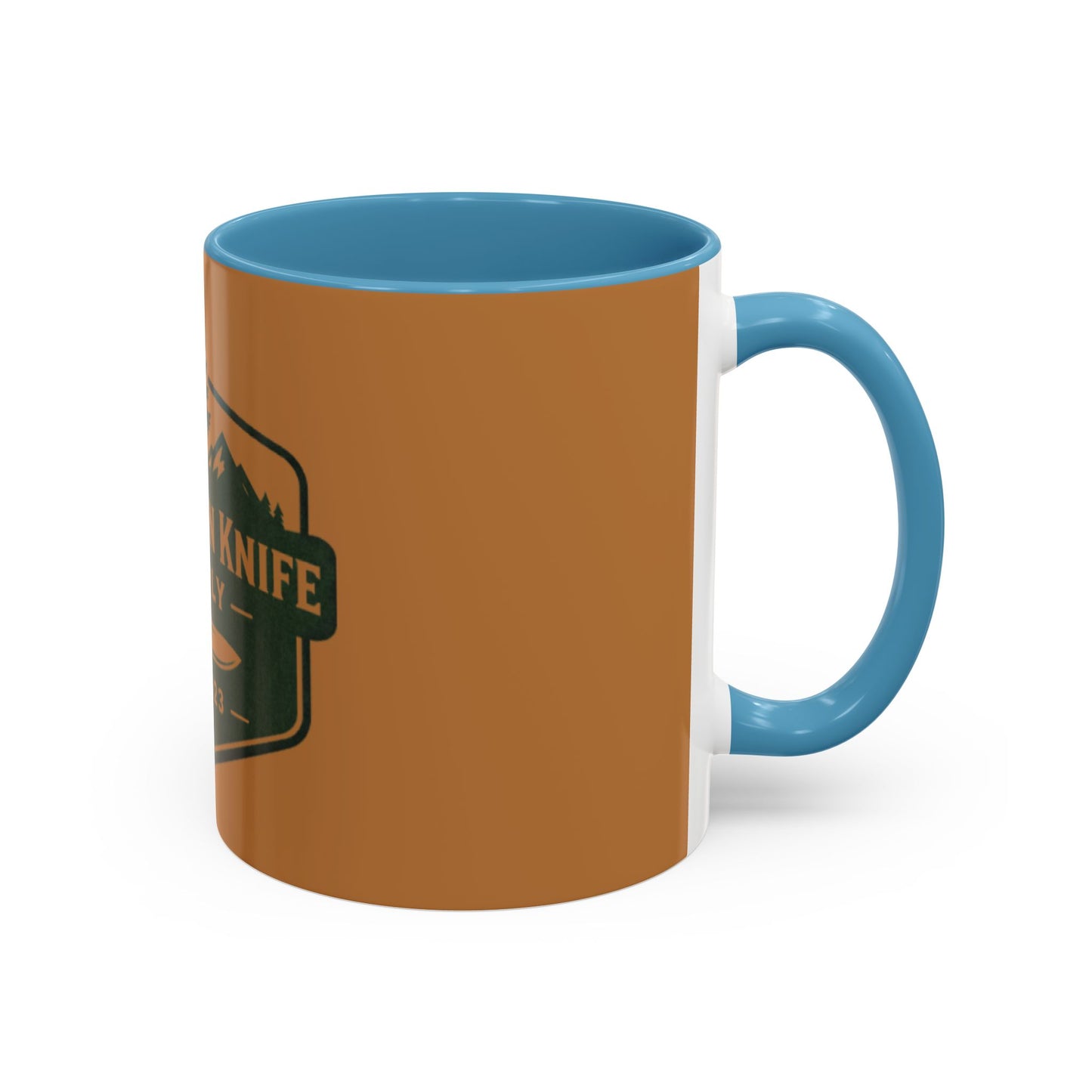Evergreen Knife Supply Coffee Mug — Rustic Outdoor Camper 11/15oz Accent Mug