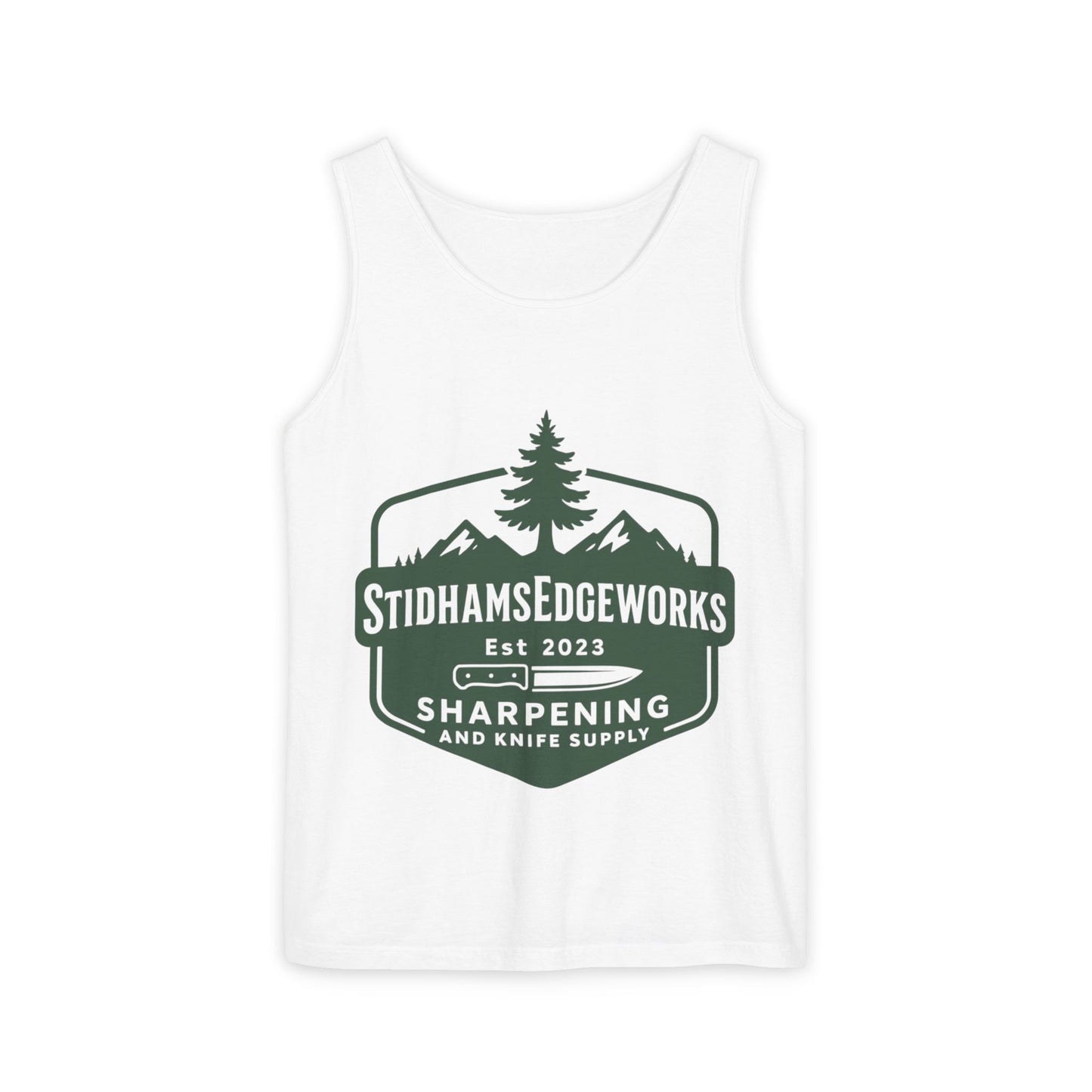 Custom Logo Tank Top for Outdoor Enthusiasts, Perfect for Hiking, Camping, or Casual Summer Wear, Gift for Dad, Sportswear