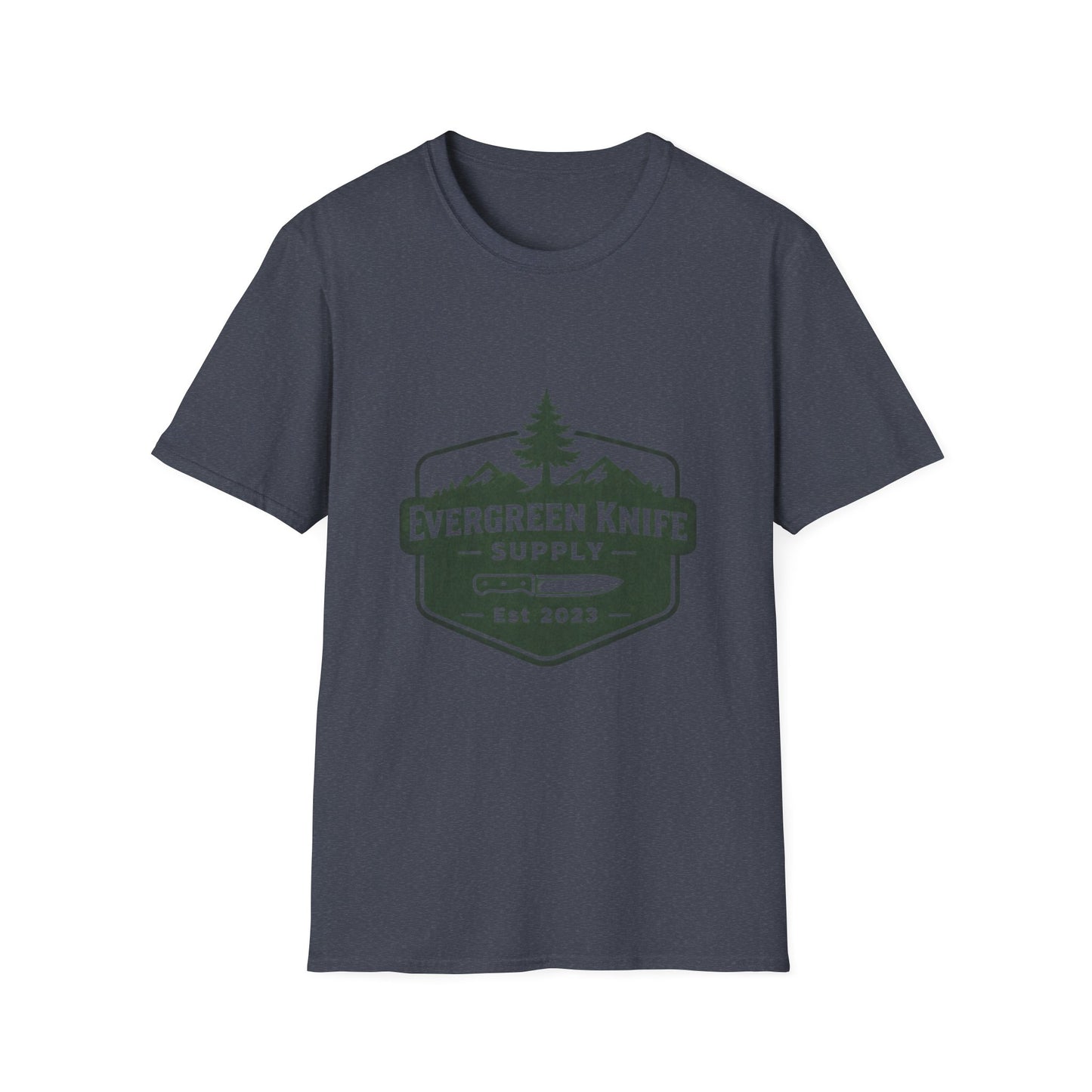 Evergreen Knife Supply Logo T-Shirt — Outdoor Camping Gear Tee