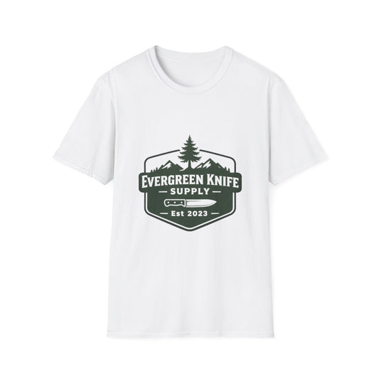 Evergreen Knife Supply Logo T-Shirt — Outdoor Camping Gear Tee