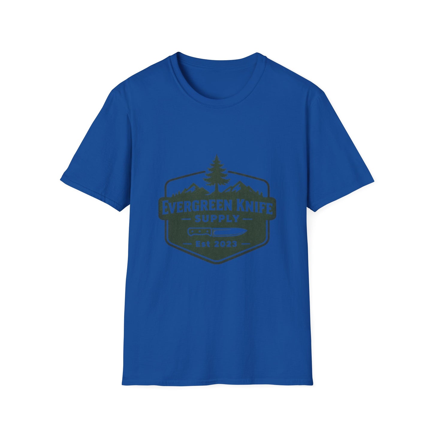 Evergreen Knife Supply Logo T-Shirt — Outdoor Camping Gear Tee