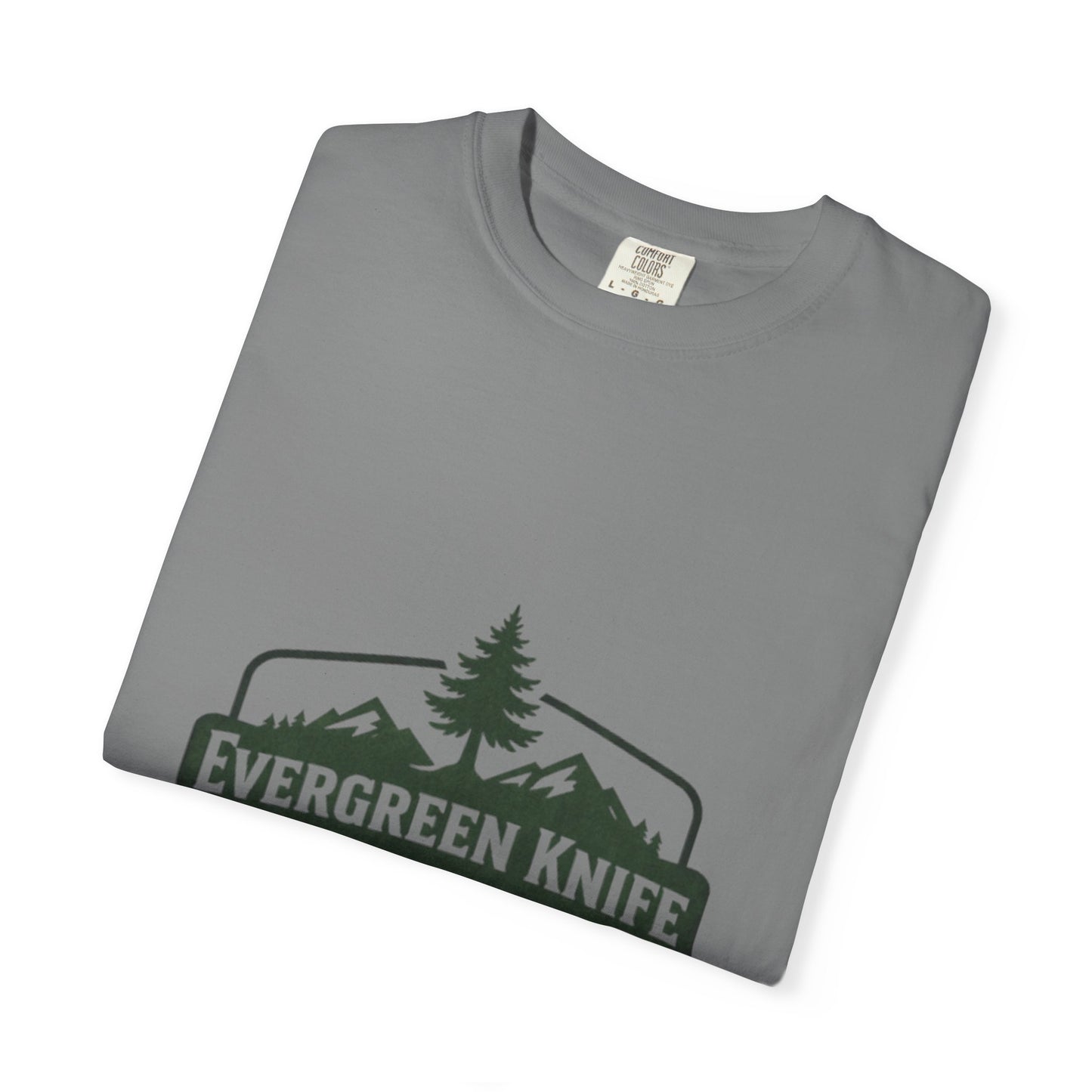 Evergreen Knife Supply T-Shirt — Outdoor Camping Logo Tee