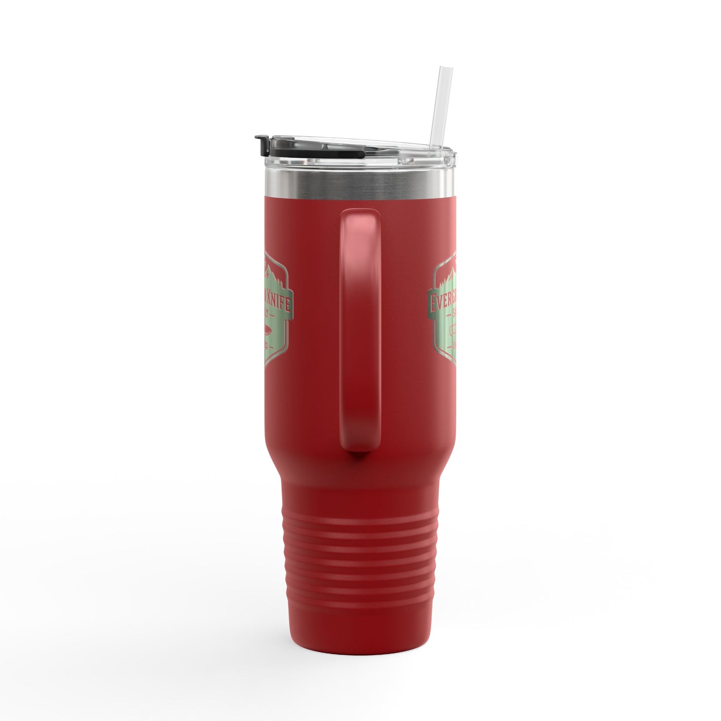 Evergreen Knife Supply 40oz Insulated Travel Mug - Outdoor Camping Tumbler