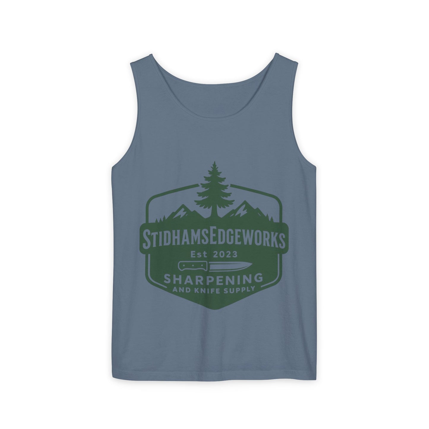 Custom Logo Tank Top for Outdoor Enthusiasts, Perfect for Hiking, Camping, or Casual Summer Wear, Gift for Dad, Sportswear