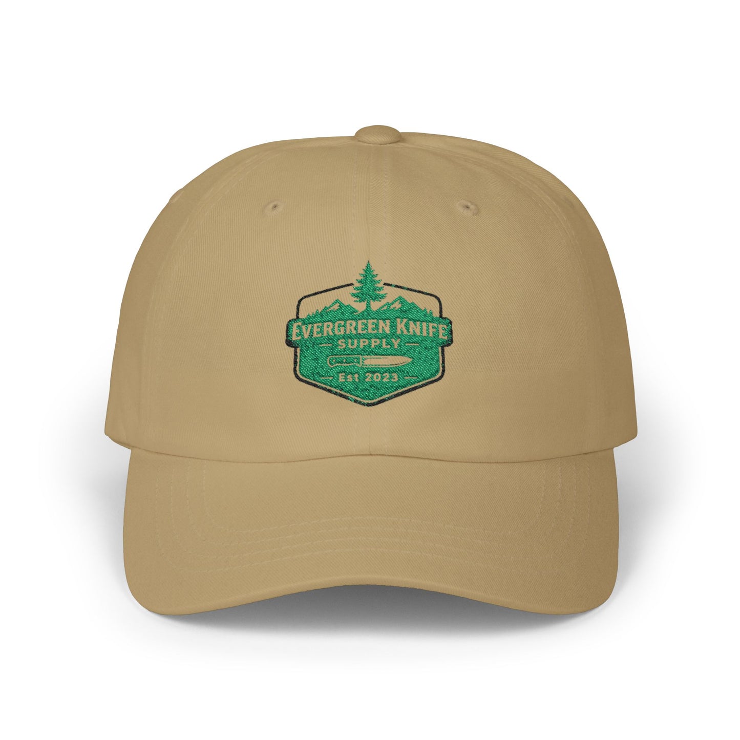 Dad Cap — Evergreen Knife Supply Embroidered Logo Hat