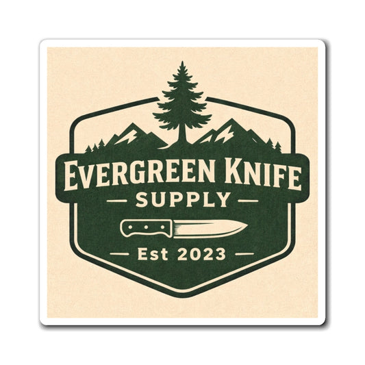 Outdoor Adventure Magnet for Knife Enthusiasts, Hiking Decor, Kitchen Accessories, Gift for Craftsmen, Rustic Home Decor