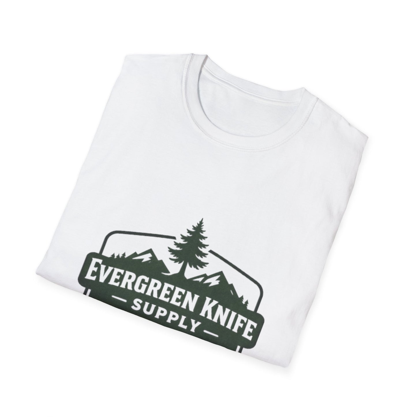 Evergreen Knife Supply Logo T-Shirt — Outdoor Camping Gear Tee