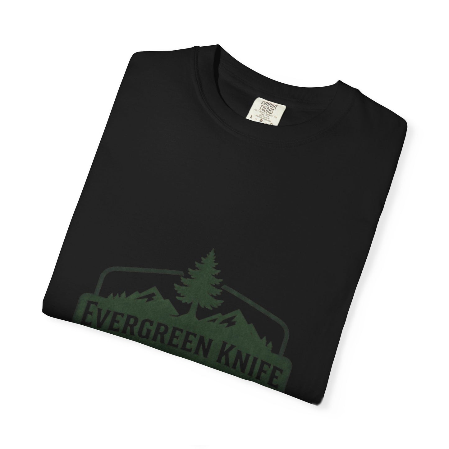 Evergreen Knife Supply T-Shirt — Outdoor Camping Logo Tee