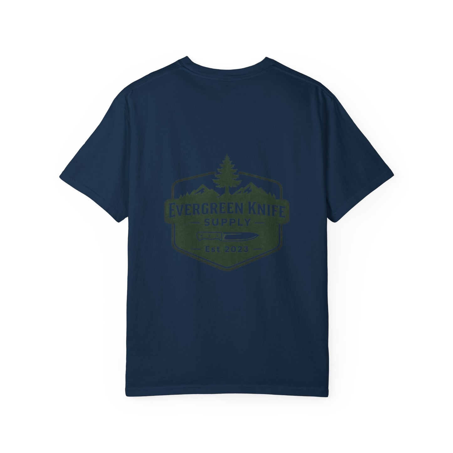 Evergreen Knife Supply T-Shirt — Outdoor Camping Logo Tee