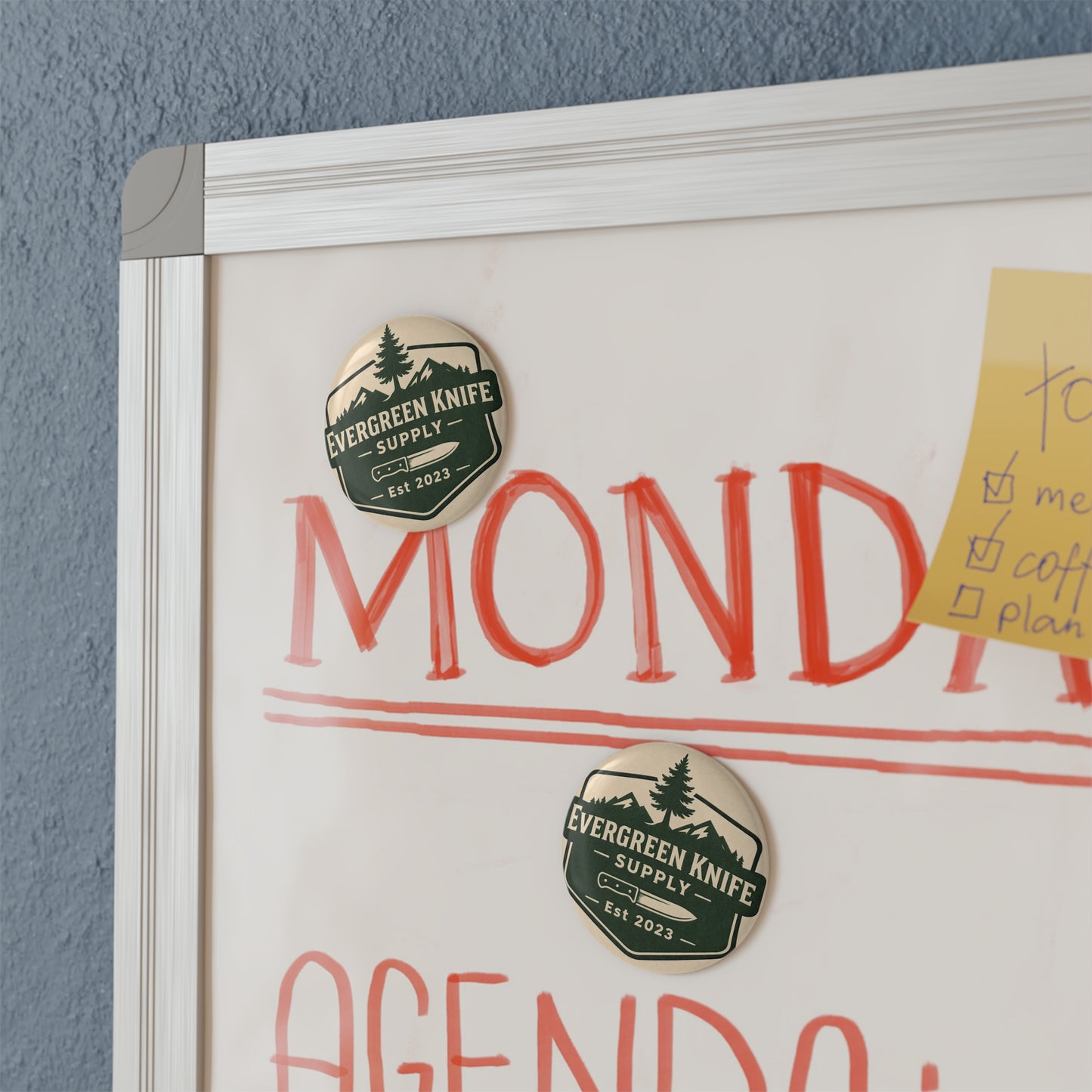 Button Magnet, Round (1 & 10 pcs)