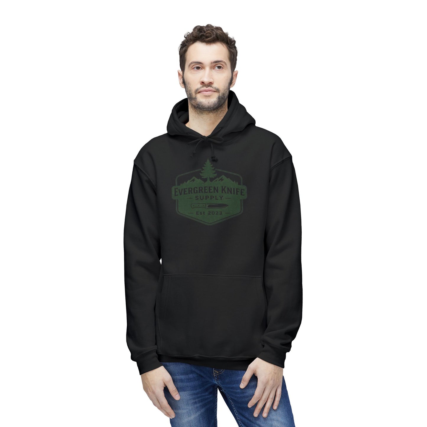 Lumberjack Themed Unisex Hooded Sweatshirt, Cozy Gift for Outdoor Enthusiasts, Tree Lover's Apparel, Perfect for Fall Camping