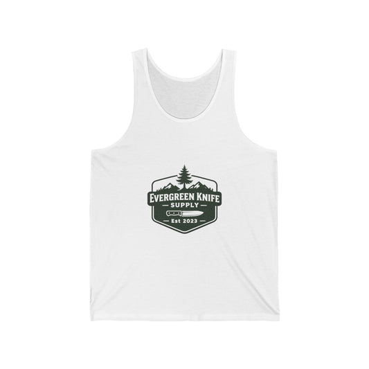 Evergreen Knife Supply Tank Top — Outdoor Camping Logo Vest