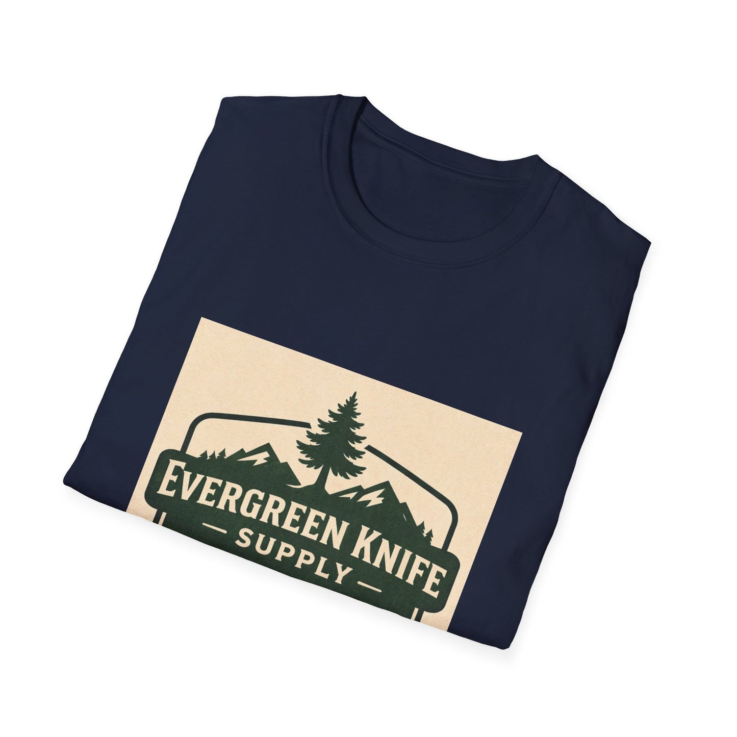 Evergreen Knife Supply Logo T-Shirt — Outdoor Camping Gear Tee