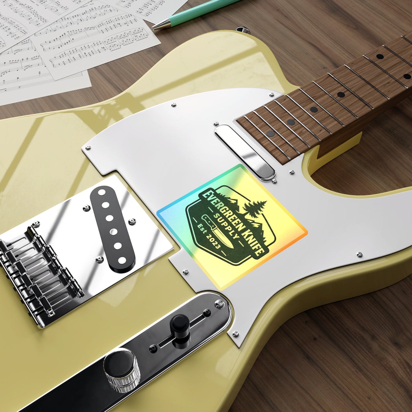 Holographic Die-cut Stickers