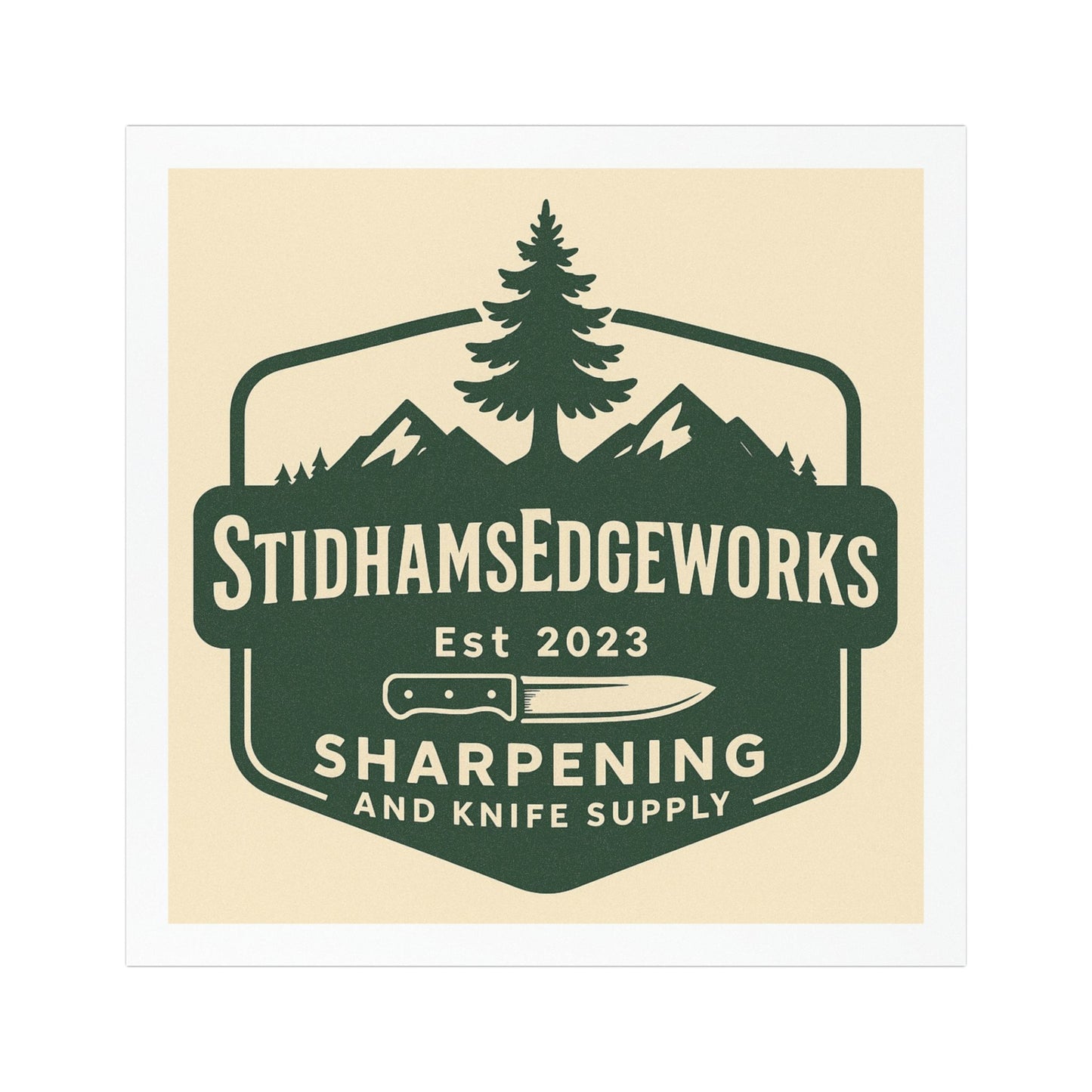 Stidham's Edgeworks Car Magnets - Outdoor Adventure Style, Unique Gear for Nature Lovers, Perfect for Gifts, Car Decor, and Enthusiasts